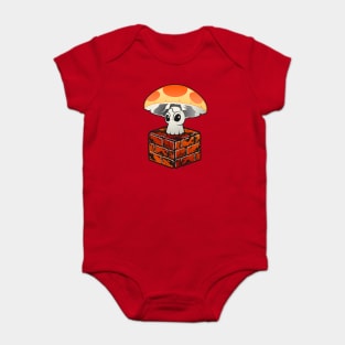 Classic Super Mushroom Baby Bodysuit